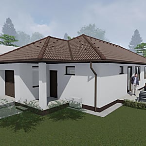 Érd Parkvárosban új építésű földszintes családi ház eladó #5